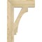 Ekena Millwork Imperial Block Rough Sawn Bracket, Douglas Fir, 4"W x 16"D x 24"H BKT04X16X24IMP05RDF - alternate 4